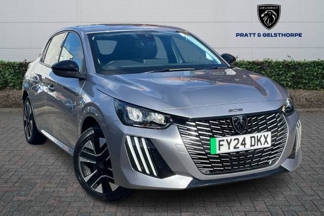 Peugeot e-208 100kW Allure 50kWh 5dr Auto Hatchback Electric GREY
