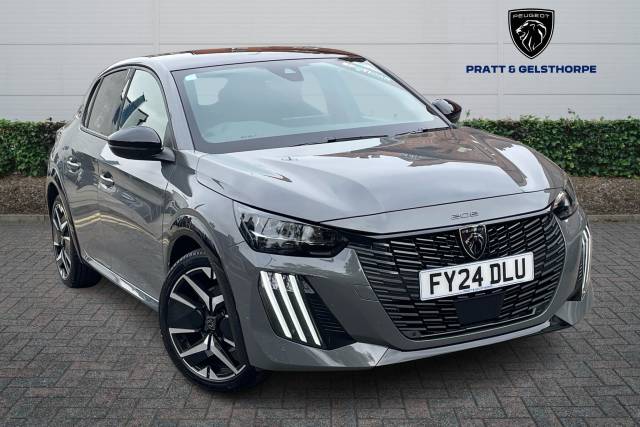 Peugeot 208 1.2 Hybrid 136 GT 5dr e-DSC6 Hatchback Petrol GREY