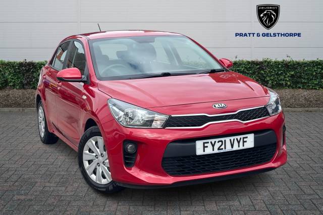 Kia Rio 1.25 1 5dr Hatchback Petrol RED
