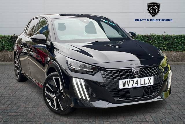 Peugeot 208 1.2 PureTech 100 GT 5dr Hatchback Petrol BLACK