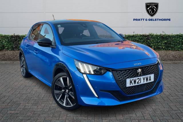 Peugeot 208 1.2 PureTech GT Hatchback 5dr Petrol EAT Euro 6 (s/s) (130 ps) Hatchback Petrol Vertigo Blue