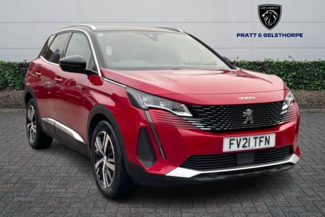 Peugeot 3008 1.6 PureTech 180 GT 5dr EAT8 Hatchback Petrol RED
