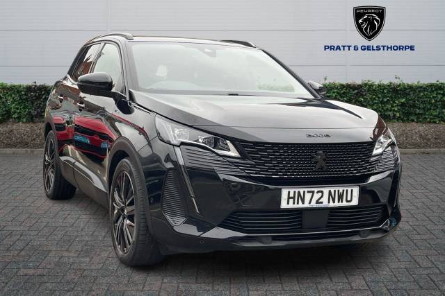 Peugeot 3008 1.6 3008 GT LINE S/S PHEV 4X4 Hatchback Hybrid Electric BLACK