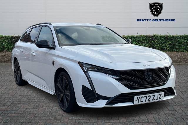 Peugeot 308 SW 1.6 Plug-in Hybrid GT Premium 5dr e-EAT8 Estate Petrol / Electric Hybrid WHITE