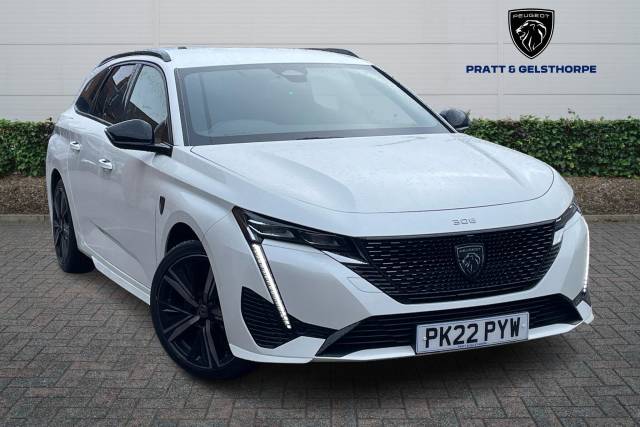 Peugeot 308 SW 1.6 Plug-in Hybrid GT Premium 5dr e-EAT8 Estate Petrol / Electric Hybrid WHITE
