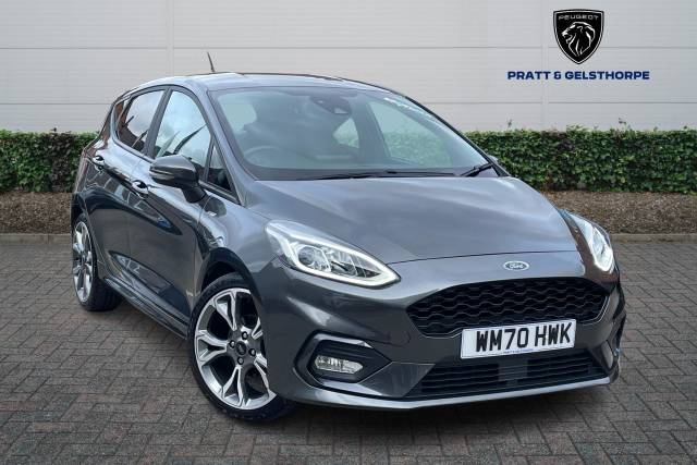 Ford Fiesta 1.0 EcoBoost 125 ST-Line X Edn 5dr Auto [7 Speed] Hatchback Petrol GREY