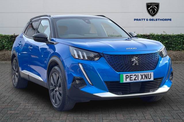 Peugeot e-2008 0.0 100kW GT Premium 50kWh 5dr Auto Hatchback Electric BLUE
