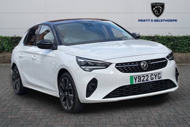 Vauxhall Corsa 0.0 100kW Elite Premium 50kWh 5dr Auto [11kWCh] Hatchback Electric WHITE
