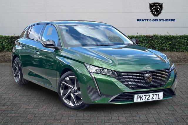 Peugeot 308 1.2 PureTech Allure Premium 5dr EAT8 Hatchback Petrol GREEN