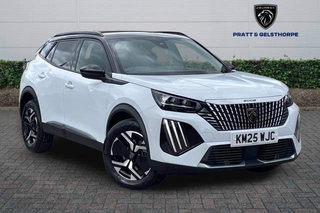Peugeot 2008 1.2 Hybrid 136 GT 5dr e-DSC6 Hatchback Petrol WHITE