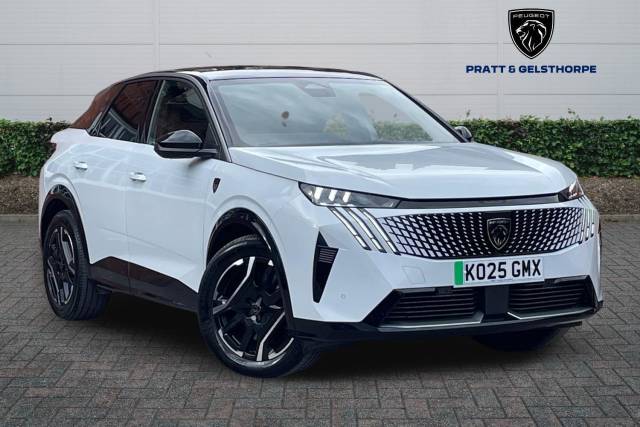 Peugeot E-3008 0.0 157kW GT 73kWh 5dr Auto Hatchback Electric WHITE
