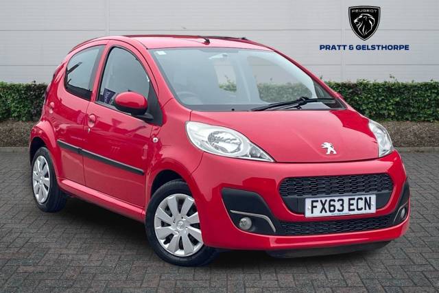 Peugeot 107 1.0 Active 5dr Hatchback Petrol RED