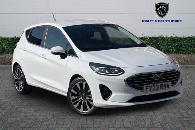 Ford Fiesta 1.0 EcoBoost Hbd mHEV 125 Titanium X 5dr Hatchback Petrol WHITE