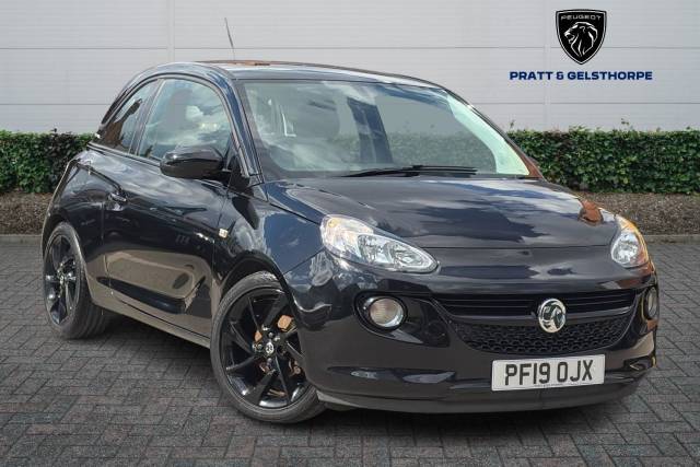 Vauxhall Adam 1.2i Energised 3dr Hatchback Petrol BLACK