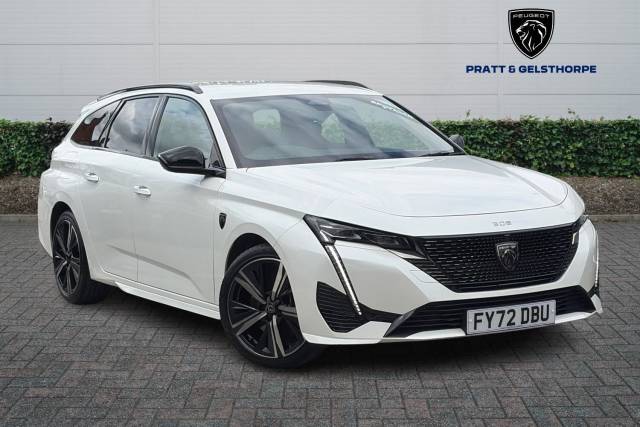 Peugeot 308 SW 1.6 Plug-in Hybrid GT Premium 5dr e-EAT8 Estate Petrol / Electric Hybrid WHITE