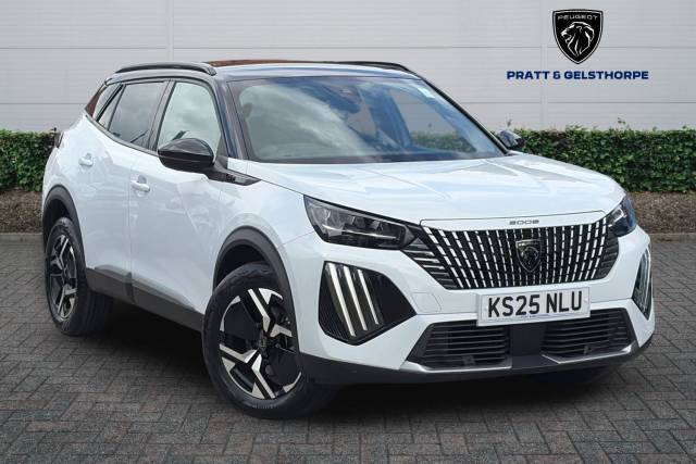 Peugeot 2008 1.2 Hybrid 136 GT 5dr e-DSC6 Hatchback Petrol WHITE