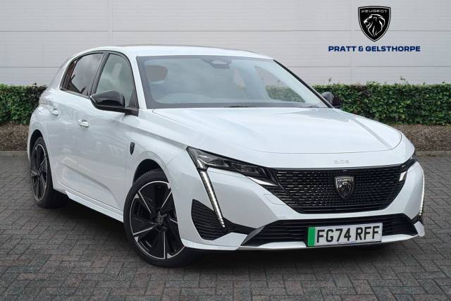 Peugeot E-308 0.0 115kW GT 54kWh 5dr Auto Hatchback Electric WHITE