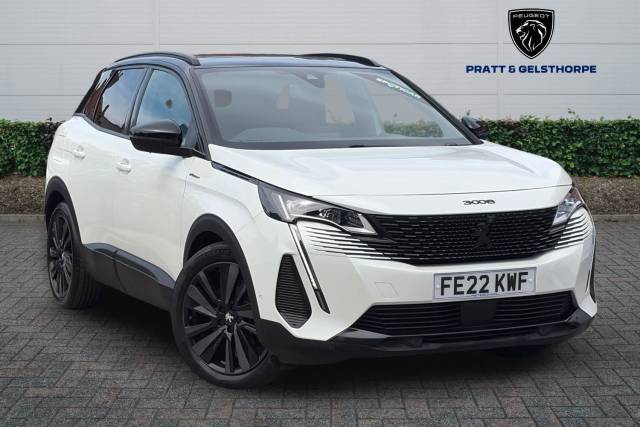 Peugeot 3008 1.6 Hybrid4 300 GT 5dr e-EAT8 Hatchback Petrol / Electric Hybrid WHITE
