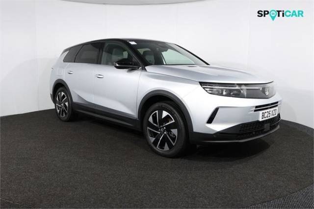 Vauxhall Grandland 1.2 Hybrid [136] Ultimate 5dr e-DCT6 [Pan Roof] Hatchback Petrol GREY