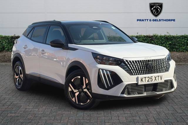Peugeot 2008 1.2 Hybrid 145 GT 5dr e-DSC6 Hatchback Petrol WHITE