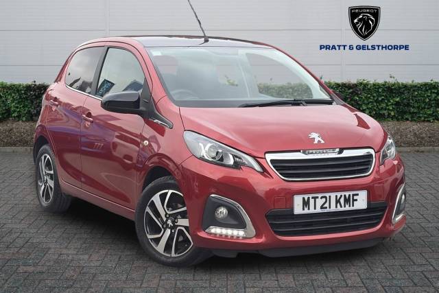 Peugeot 108 1.0 72 Allure 5dr Hatchback Petrol RED