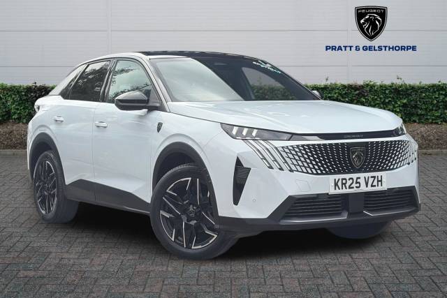 Peugeot 3008 1.2 Hybrid 136 GT 5dr e-DSC6 Hatchback Petrol WHITE
