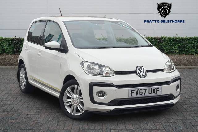 Volkswagen Up 1.0 90PS High Up 5dr Hatchback Petrol WHITE