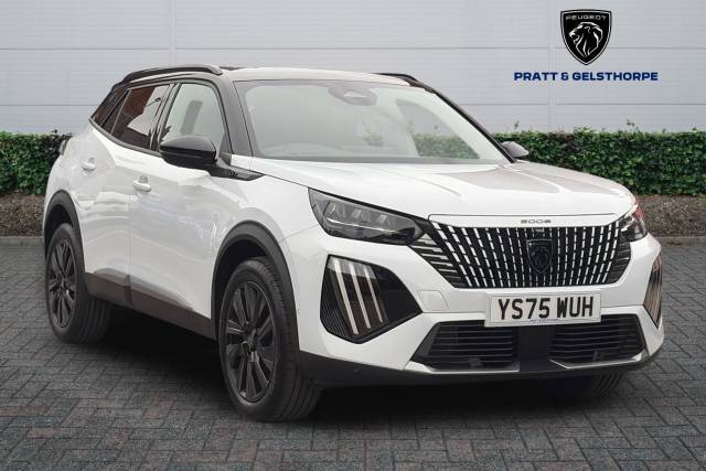Peugeot 2008 1.2 Hybrid 145 GT Premium 5dr e-DSC6 Hatchback Petrol WHITE