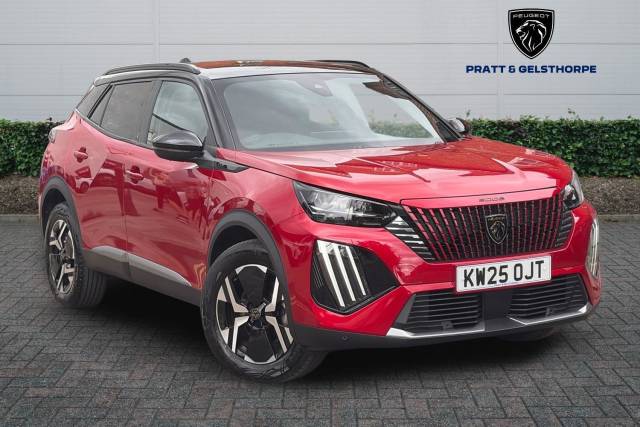Peugeot 2008 1.2 Hybrid 136 GT 5dr e-DSC6 Hatchback Petrol RED