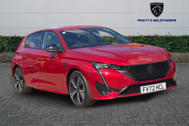 Peugeot 308 1.2 PureTech GT 5dr EAT8 Hatchback Petrol RED