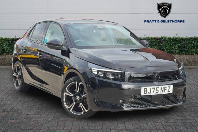 Vauxhall Corsa 1.2 Hybrid Ultimate Hatchback 5dr Petrol Hybrid e-DCT Euro 6 (s/s) (145 ps) Hatchback Hybrid Carbon Black