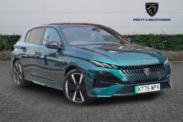 Peugeot E-308 0.0 115kW GT 55kWh 5dr Auto Hatchback Electric BLUE