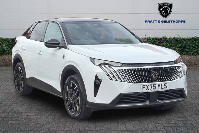 Peugeot 3008 1.2 Hybrid 145 GT 5dr e-DSC6 Hatchback Petrol WHITE