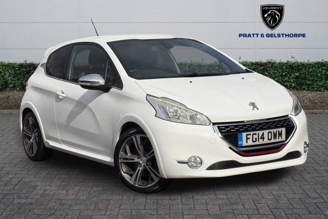 Peugeot 208 1.6 THP GTi 3dr Hatchback Petrol WHITE