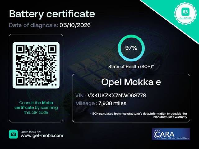 2022 Vauxhall Mokka 100kW Ultimate 50kWh 5dr Auto