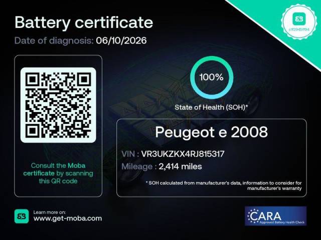 2024 Peugeot e-2008 0.0 100kW GT 50kWh 5dr Auto