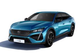 PEUGEOT E 408 ELECTRIC FASTBACK at Pratt & Gelsthorpe Newark